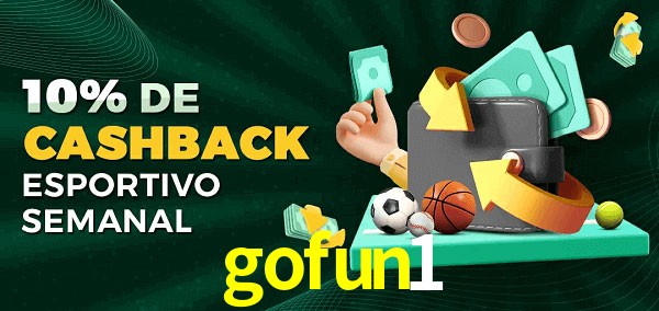 10% de bônus de cashback na gofun1